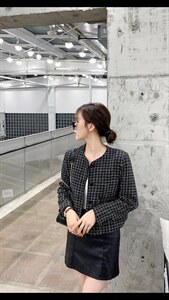 小香风外套图片