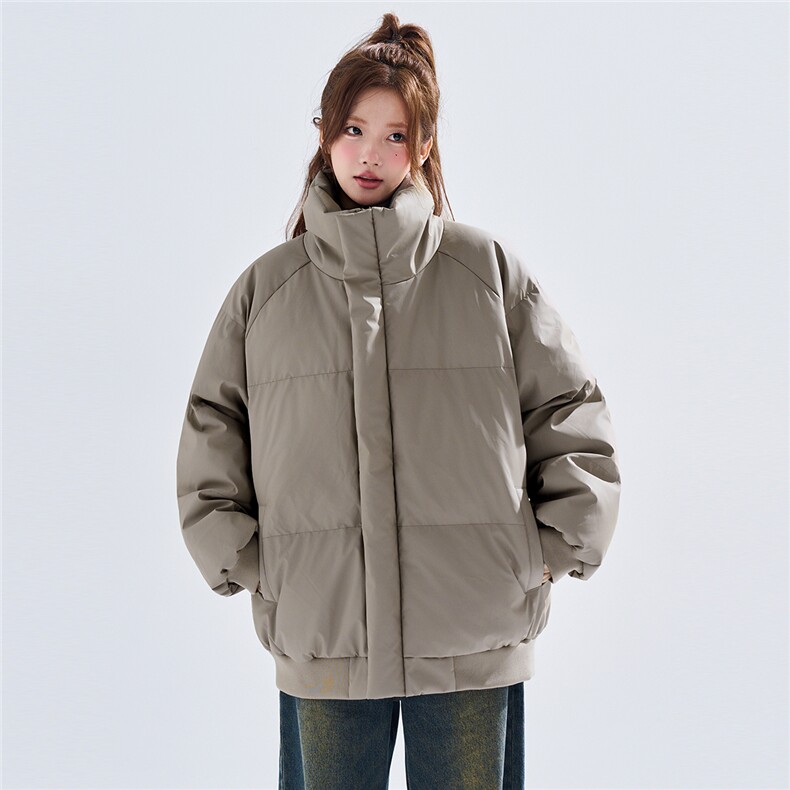 新款冬季羽绒立领PU皮棉服棉袄韩版宽松外套A436-2522-P80,男装棉衣,电商A436