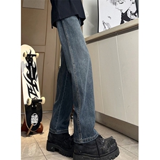 A178秋冬季新款美式休闲牛仔裤男直筒宽松9002P55限价68，男装牛仔裤，电商A178