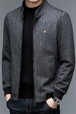 中老年外套男春秋季2023年新款男装夹克上衣中年男士爸爸春装外套，男装夹克，电商B212（原钱塘6029）