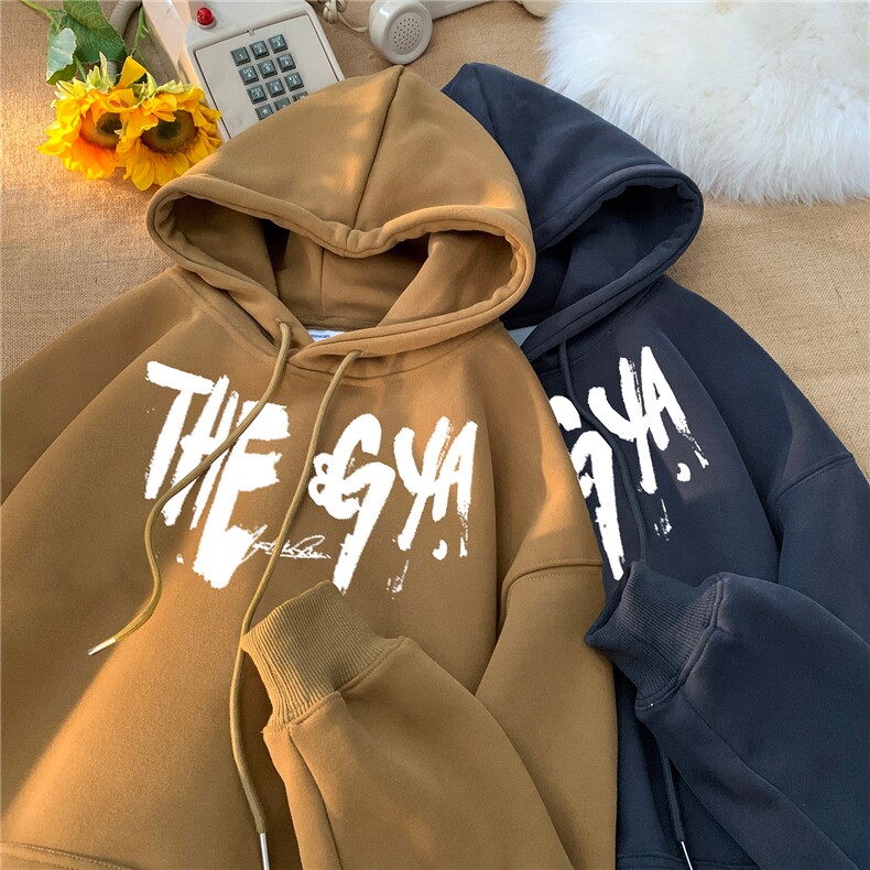 现货！重磅大码M-4XL得物品质加厚连帽卫衣RH6211--特P35,男装卫衣,星座610B-1