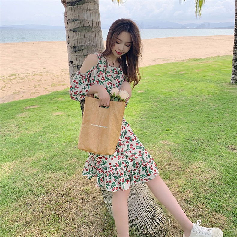 大货已出少女心小樱桃连衣裙262A-Y3943-P90-K138,女装连衣裙,Yologo