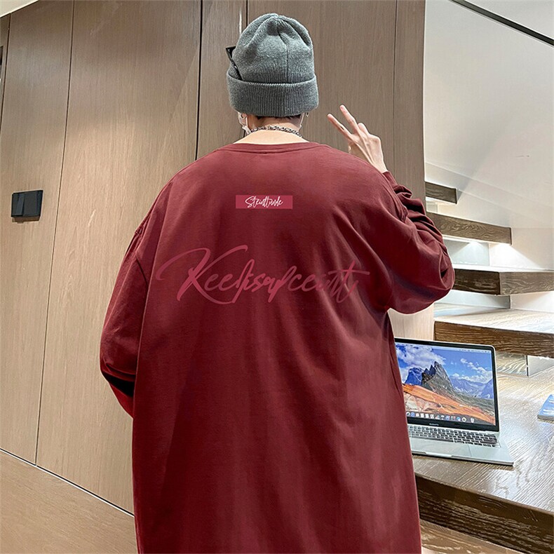 抖音得物供货 量大从优 可提供视频 美式长袖T恤CT855特P25图片