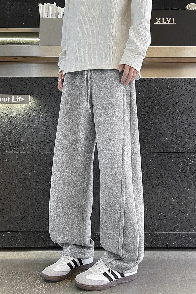 运动卫裤男潮牌宽松美式高街弯刀休闲裤子-A2196TP45控78,男装休闲裤,电商B241