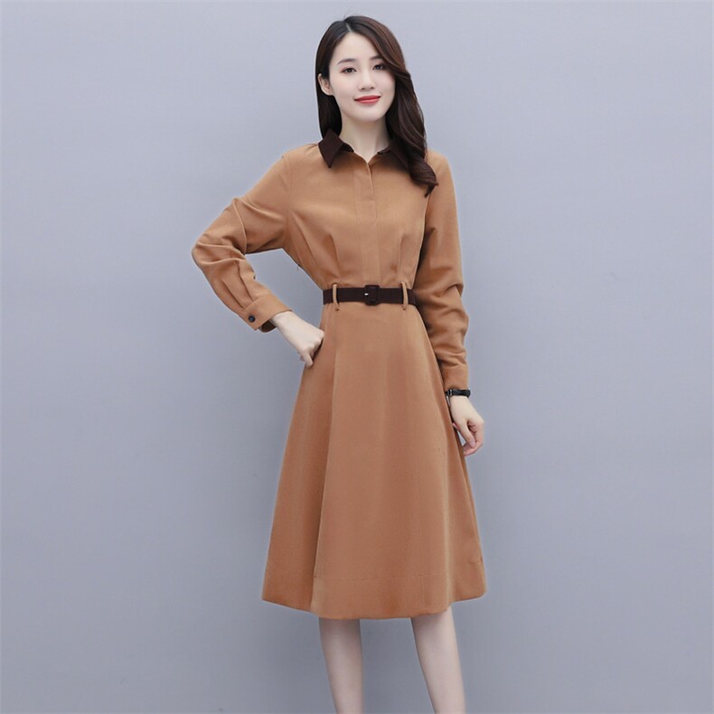 早春季法式连衣裙2025新款名媛气质收腰显瘦春秋裙子女装潮,女装连衣裙,施恩睿棋