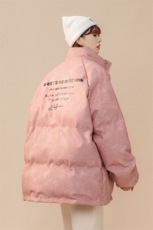 1立领PU皮复古做旧金属印花字母大码M-5XL棉衣男MY77732P130控178，男装棉衣，星座226-2