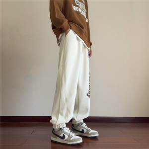 抖音得物品质美式宽松休闲卫裤212-2-K01-特P30图片