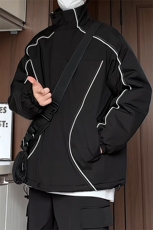 MY118J/P85棉衣男冬季加棉加厚宽松大码百搭潮保暖棉袄外套棉服，男装棉衣，电商基地A050