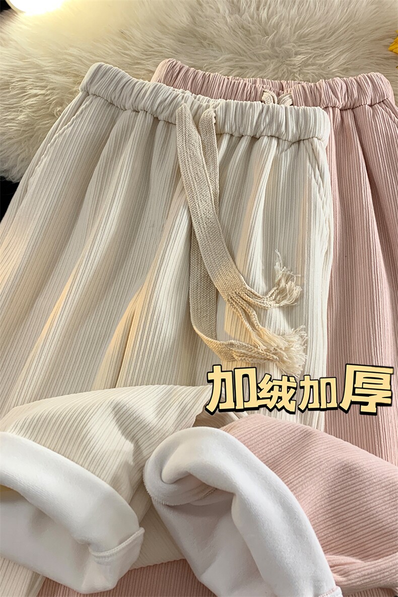 8XL-M春特大码胖子运动裤灯芯绒卫裤男加大码休闲裤9028P45控58,男装休闲裤,电商D206-1