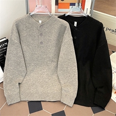美式复古秋冬氛围感套头毛衣M5302P52，男装针织衫/毛衣，星座1116-2