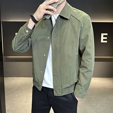 春秋潮牌男装翻领夹克JK9212P95控138，男装夹克，星座914