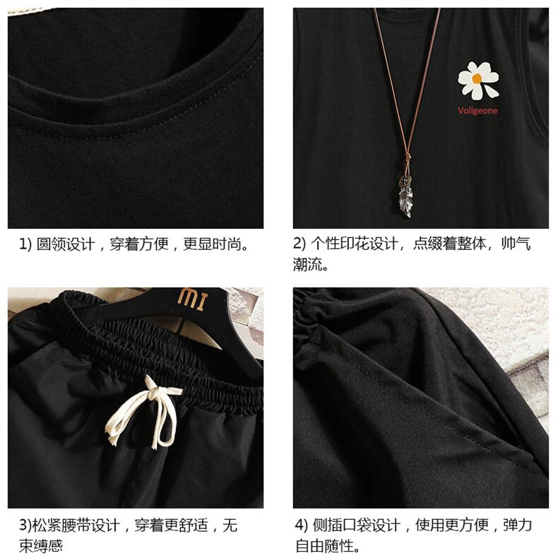 TB36059-P35纯汗背心套装男士大码汗衫短裤两件套砖墙挂拍,男装T恤,电商A040A