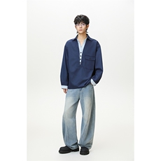 特P50无差价新款设计潮流春秋时尚长袖衬衫-HS2380无影墙，男装衬衫，电商A003