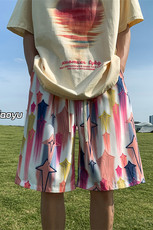 XZ616夏季新款坠星冰丝裤休闲沙滩裤TY875P25控39，男装休闲裤，星座512A（原616）