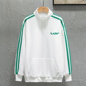 新款POLO衫灰墙挂拍华夫格休闲套头上衣PL3325-P40控58图片