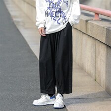 日系复古ins潮牌直筒宽松阔腿裤子街头港风工装休闲裤男2337-p35，男装休闲裤，星座1008