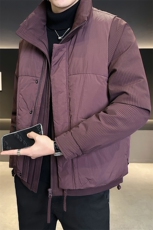 新标90绒男士真两件羽绒服马甲可拆卸外套(两件装)1111-P325，男装羽绒服，电商B328