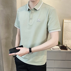 数据款Polo衫时尚刺绣男款短袖青春流行T恤DS-A329-PL2037-P50，男装T恤，电商A329