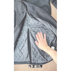 高品质重磅牛角扣毛呢英伦风加厚呢子大衣外套310A-FK3188-P95，女装短外套，四季星座310A