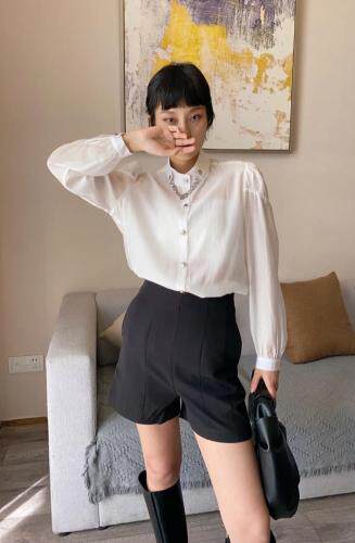 秋装新款衬衫，女装衬衫，千衣百顺