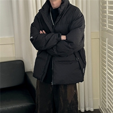 现货冬季立领棉服男加厚保暖潮牌棉衣外套A351-AM2645-P125，男装棉衣，电商A351