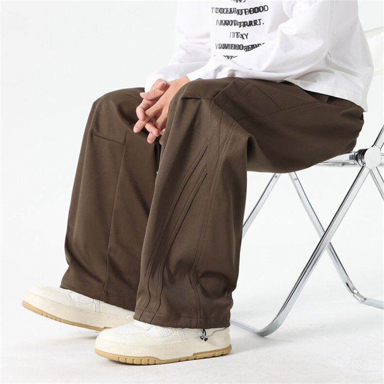 C078/P45春新款休闲裤男宽松潮男百搭长裤子直筒裤工装男M-8XL,男装工装外套,星座1204