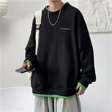 卫衣男圆领休闲2024秋装新款韩版潮流青年上衣A161-2-Y752-P35，男装卫衣，电商A161-2