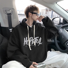 连帽卫衣男大码胖子帽衫大号运动服WY2425-P35，男装卫衣，电商A040