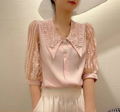 夏季新款衬衫,女装衬衫,TerreBleue