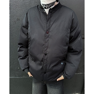宽松棉服男日系复古棒球服棉衣情侣休闲飞行服外套冬3033 P85图片