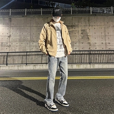 A178秋冬季牛仔裤男直筒修身显瘦百搭潮牌裤子740P40限价59，男装牛仔裤，电商A178