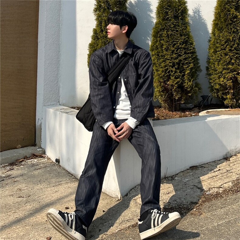 816B-NZ005-P80春季男士牛仔布夹克韩版ins外套休闲宽松情侣百搭,男装夹克,星座816B