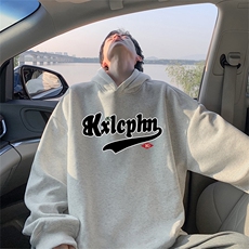 抖音得物供货可提供视频秋冬重磅美式宽松连帽卫衣WKD18，男装卫衣，电商A486