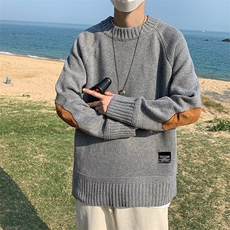 男士毛衣秋冬季宽松新款针织衫外套潮流男装打底衫MY9031P40，男装针织衫/毛衣，星座1013-5
