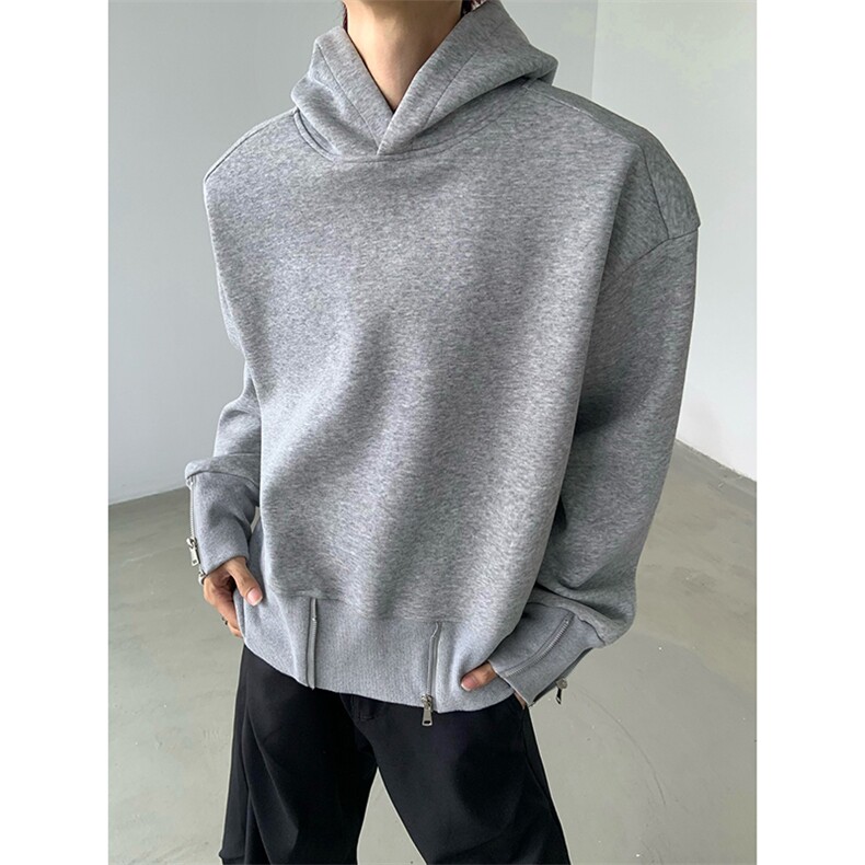 潮流复古自在休闲卫衣时尚复古高街风经典连帽上衣HY807P55控88,男装卫衣,电商A102B