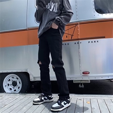 牛仔裤男夏季潮大码休闲裤子V116P40，男装牛仔裤，星座1116-2