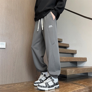 K2551-P45 M-8XL2025秋季新款大码束口休闲裤 控89图片
