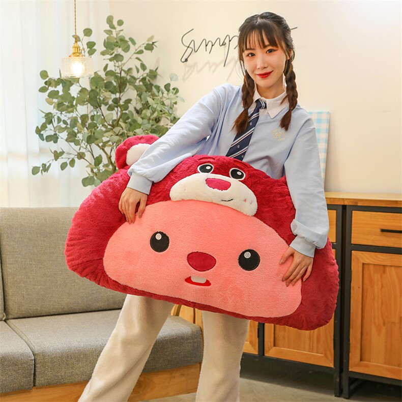 草熊熊露比靠枕，乐贝儿网供