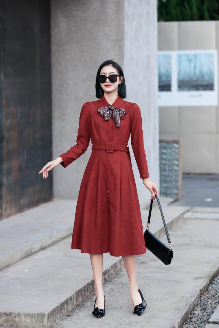 （现货）连衣裙，女装连衣裙，伊娜蕾尔