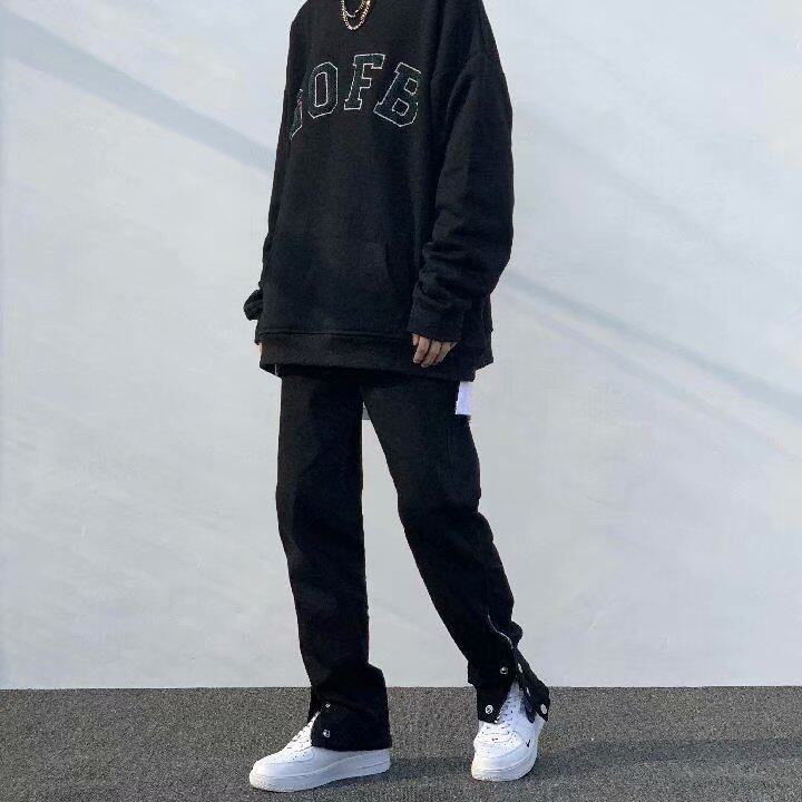 DK387-P45高街裤男工装机能排扣设计感潮牌牛仔裤网图-现货,男装牛仔裤,星座603-2