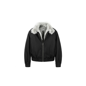 一件过冬 1500G环保狼毛三防面料狼王短宽座山雕棉服JM006-P128图片