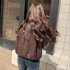 新款主推内里毛毛皮衣外套2636-P185-K268，女装短外套，2C129