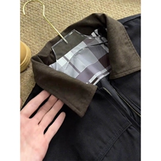 复古底特律工装夹克男春宽松撞色翻领休闲圣达菲外套GA882P61，男装夹克，星座1013-5
