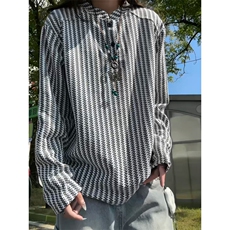 XZ809A/FK01/特P19/加绒特P26雪尼尔小香风立领POLO杉长袖卫衣，男装T恤，星座809A(原222-1)
