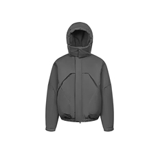 JY255-P93连帽棉服男夹克外套解构设计，男装夹克，星座1501-3