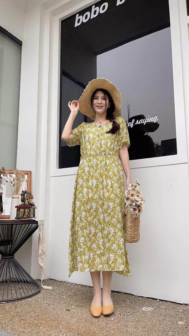 纯苎连衣裙小衫裤子裙子衬衣 时尚风 风淑女风休闲风，女装连衣裙，川哲