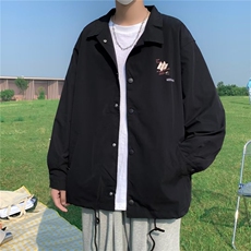 韩版潮流休闲帅气棒球服夹克春秋季新款工装外套上衣W3554-P40，男装夹克，星座512-2