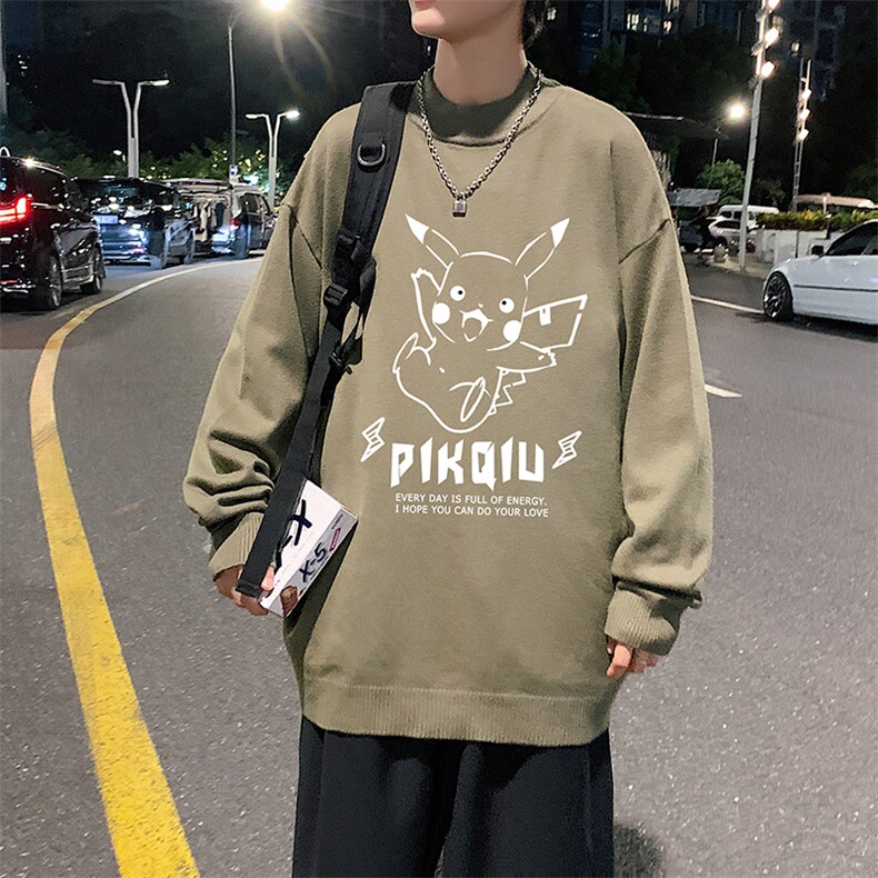 M18078-P45加绒款-P65半高领毛衣男士大码针织衫男毛线衣男，男装针织衫/毛衣，电商A040