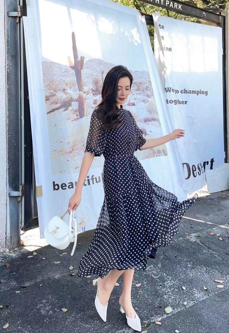 气质连衣裙，女装连衣裙，衣菲特