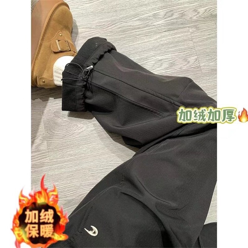 现货DK50JR-批48加绒加厚休闲工装高腰运动阔腿裤,男装工装外套,星座603-2